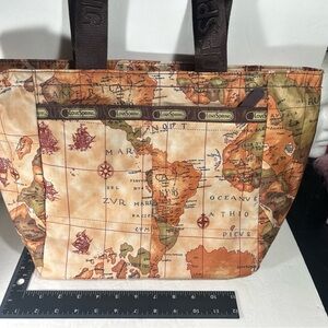 Loveofspring map shoulder bag. Never used.